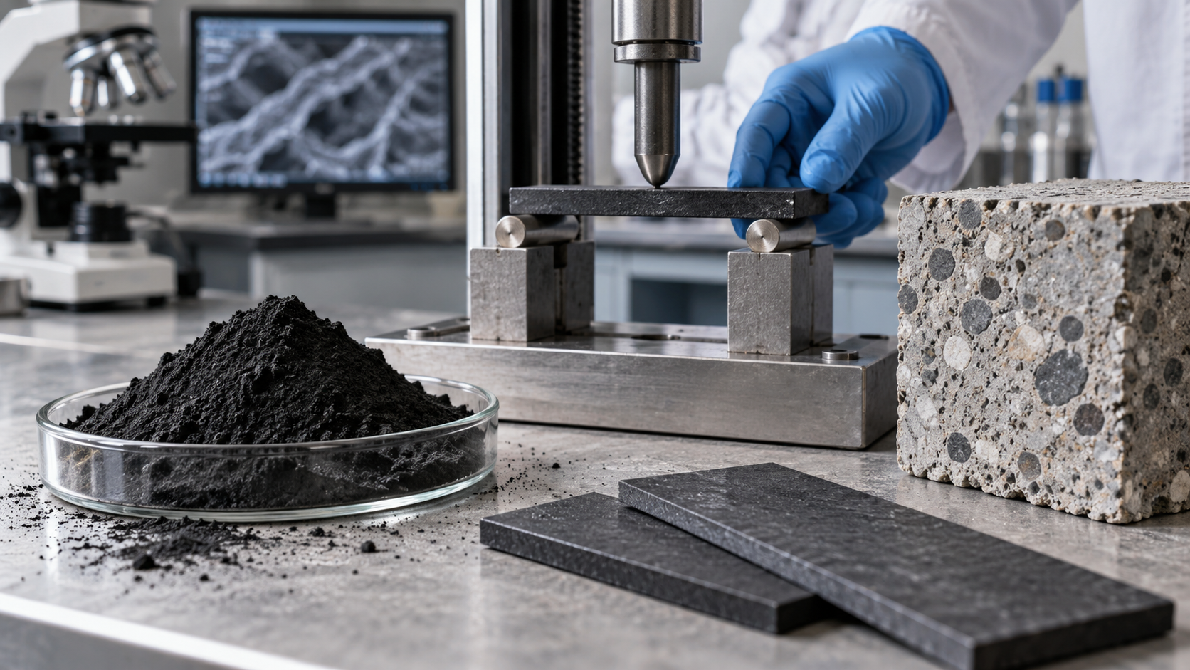 First Graphene — AI-generated conceptual illustration