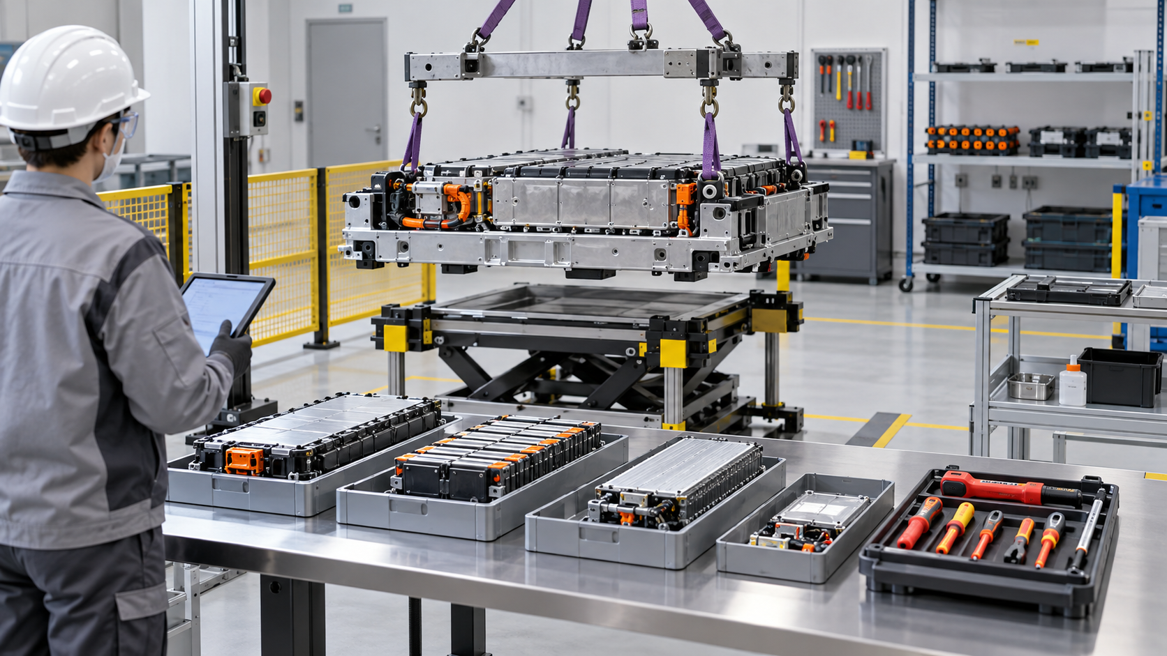 Parts are matched to records during dismantling