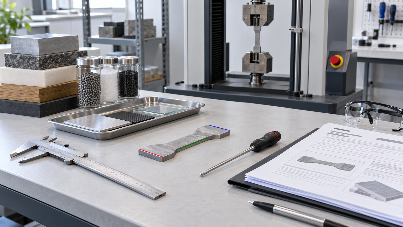Dimensions, measurement direction, temperature and test method are documented