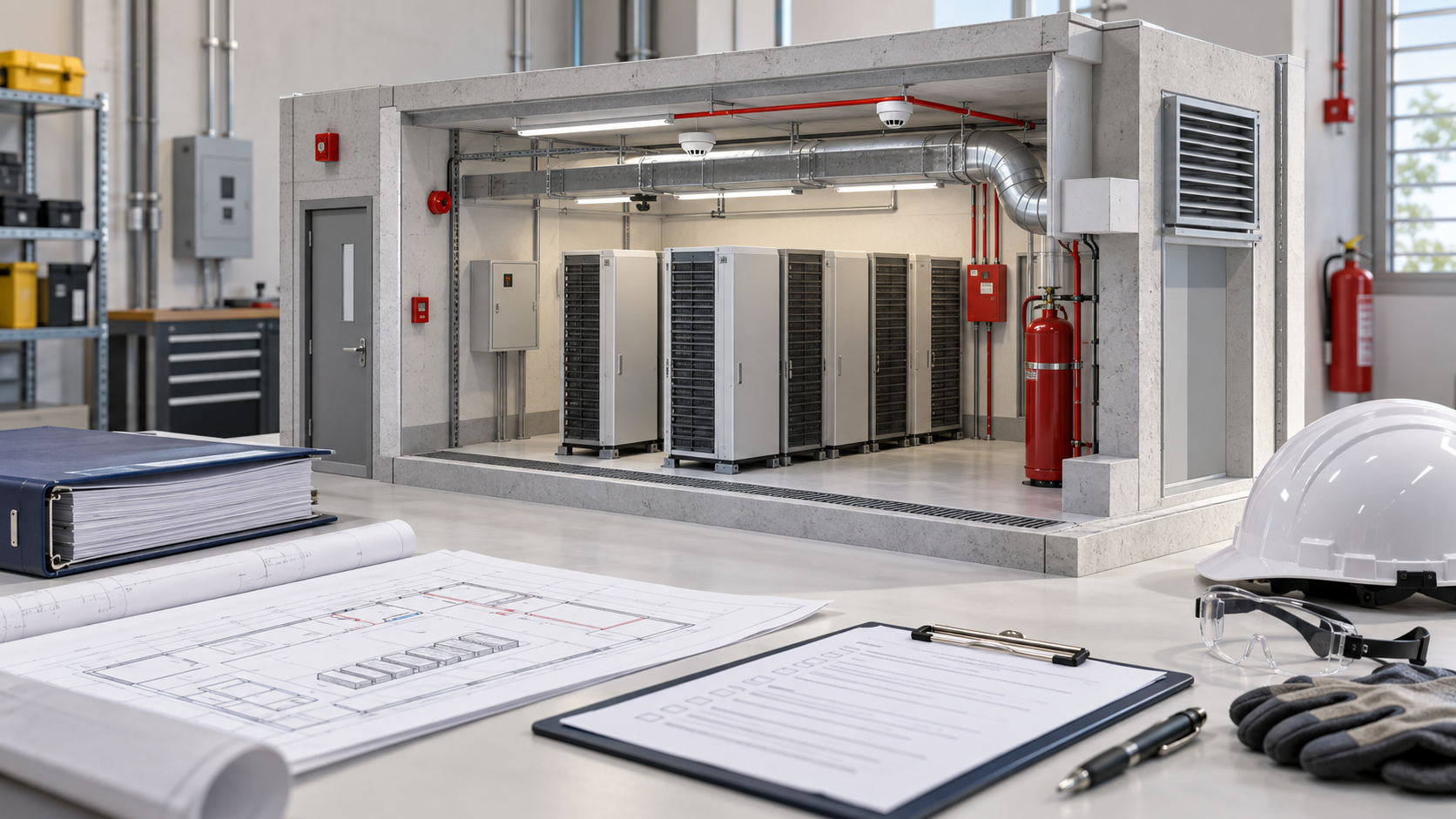 Separation, detection and isolation illustrate fire-safety review
