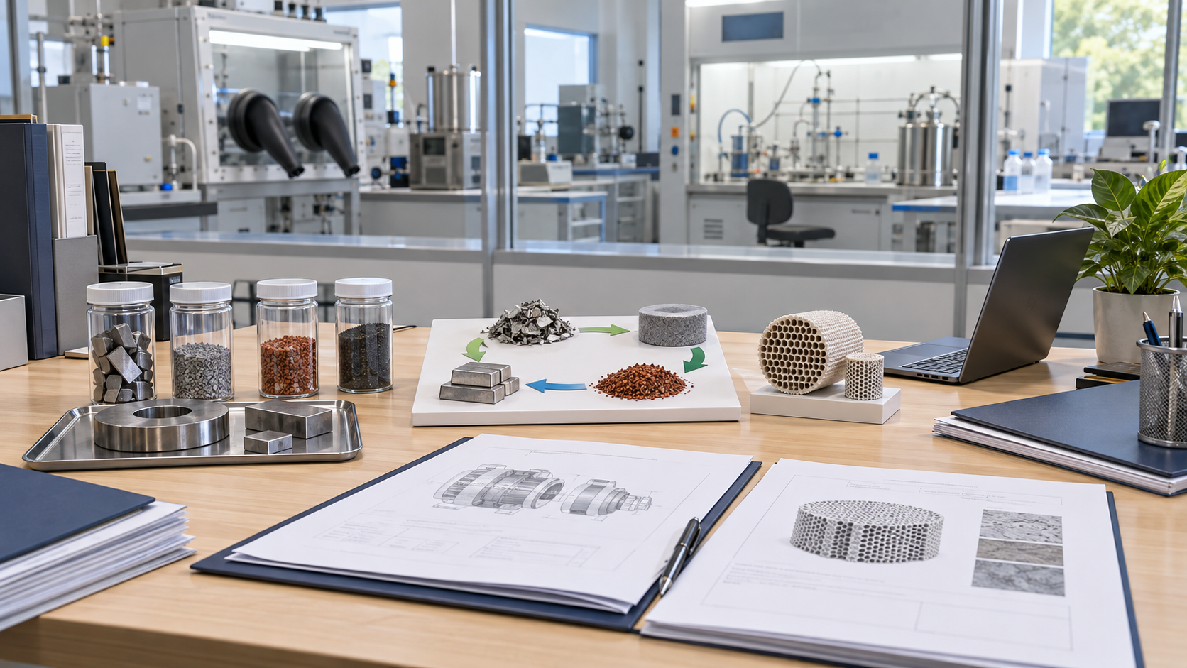Planning and support for energy materials and resources are illustrated, not a specific award, designation or result.
