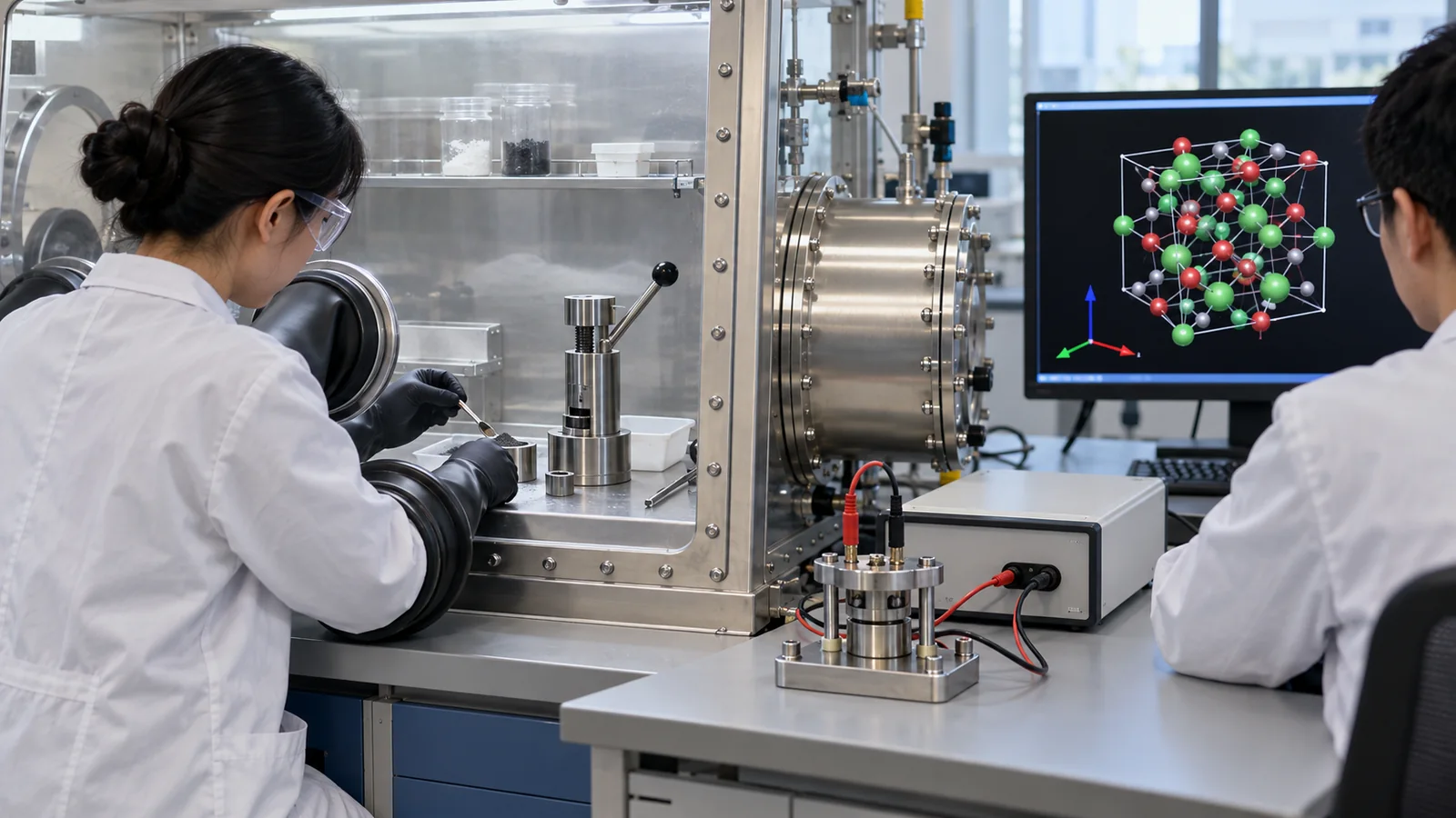 Prepare specimens and measure their properties. Computed conductivity differs from measurements on powders and interfaces.