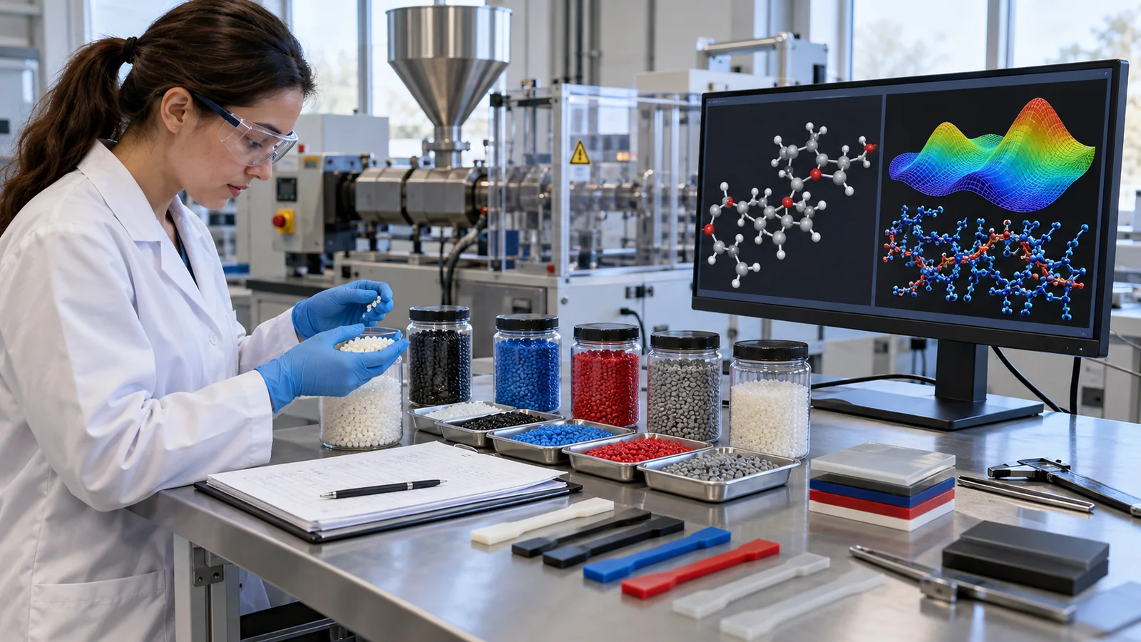 Organise industrial formulation and property data to guide choices, with measurement conditions and applicability checked.