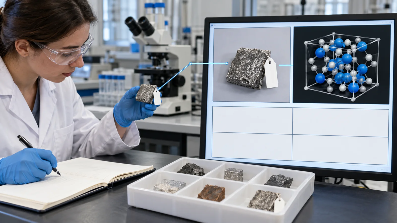 Connect notebook observations to structured sample, condition, value and unit fields. Preserve provenance rather than guessing missing entries.