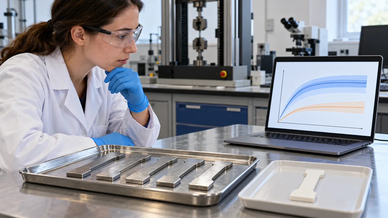 Measurement variability and uncertainty about unfamiliar materials are different. Ask what is uncertain, not only how wide a band is.