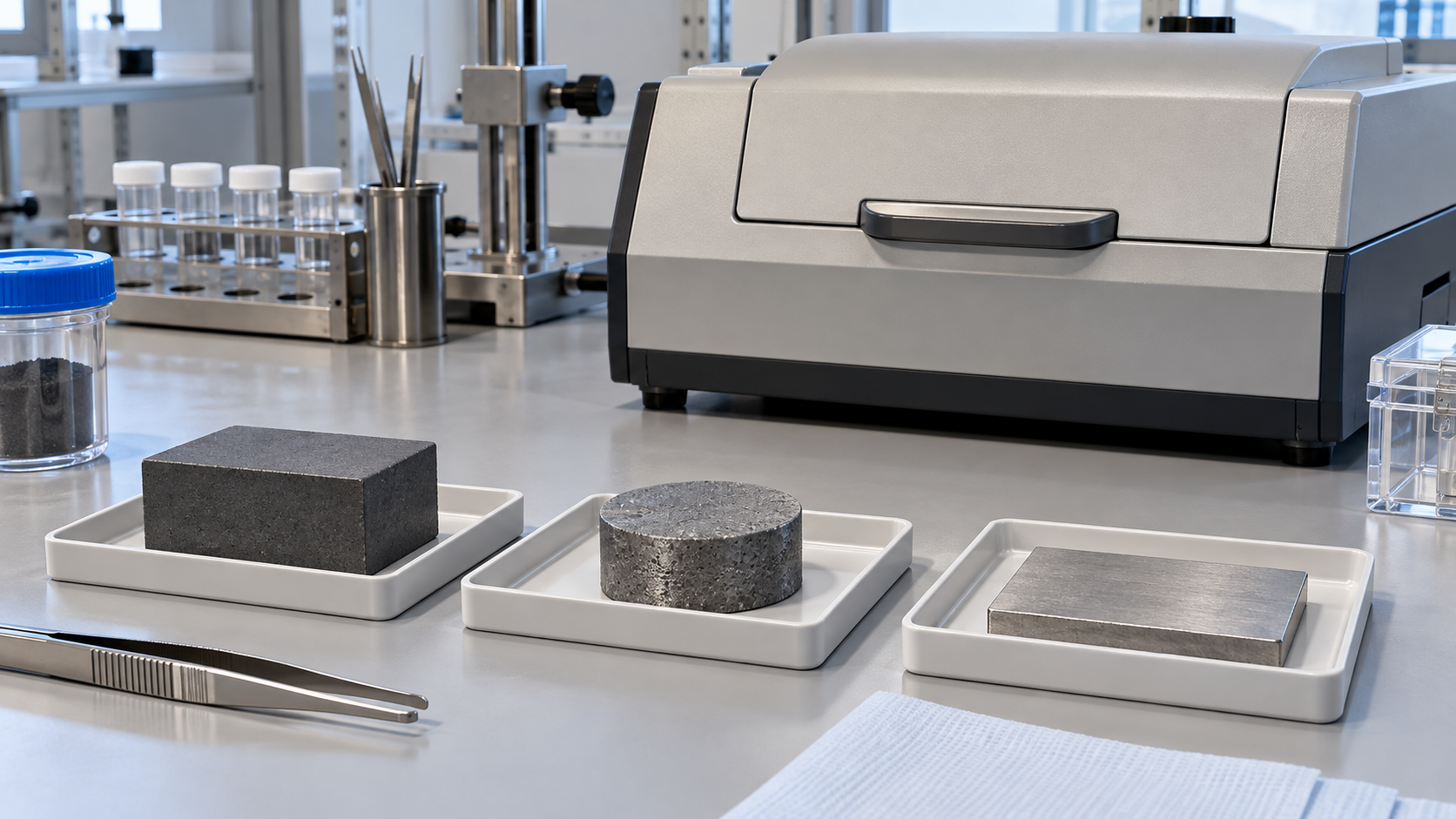 Different magnet candidates are evaluated as separate specimens