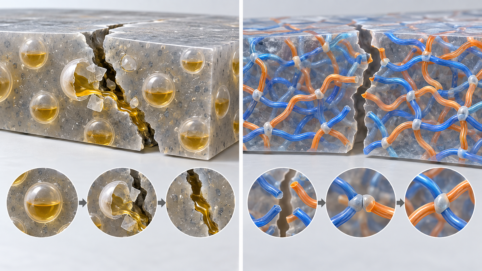 Left: local release from capsules