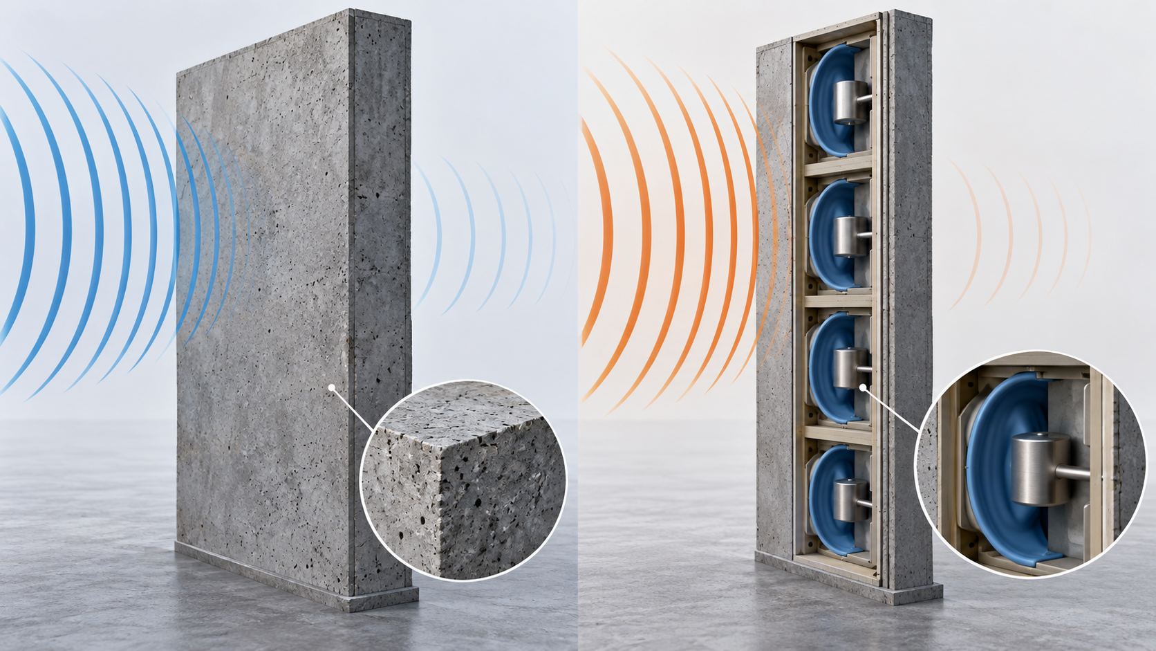 Left: a heavy panel