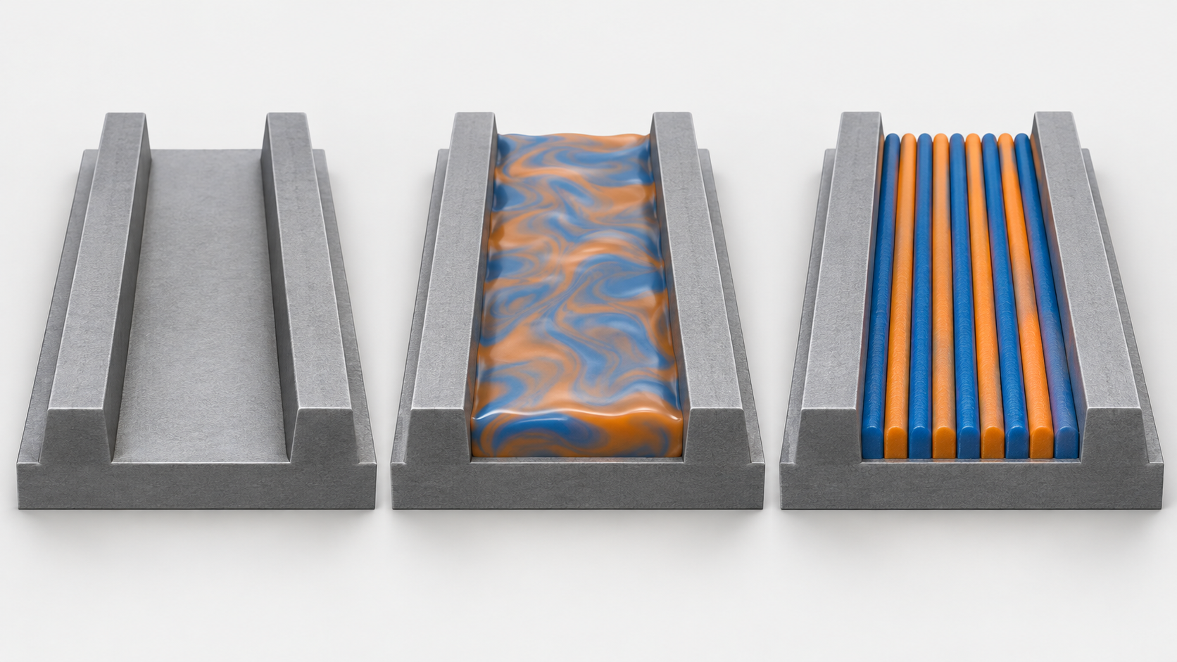 Educational illustration: Self-Assembly and Nanoimprint Explained