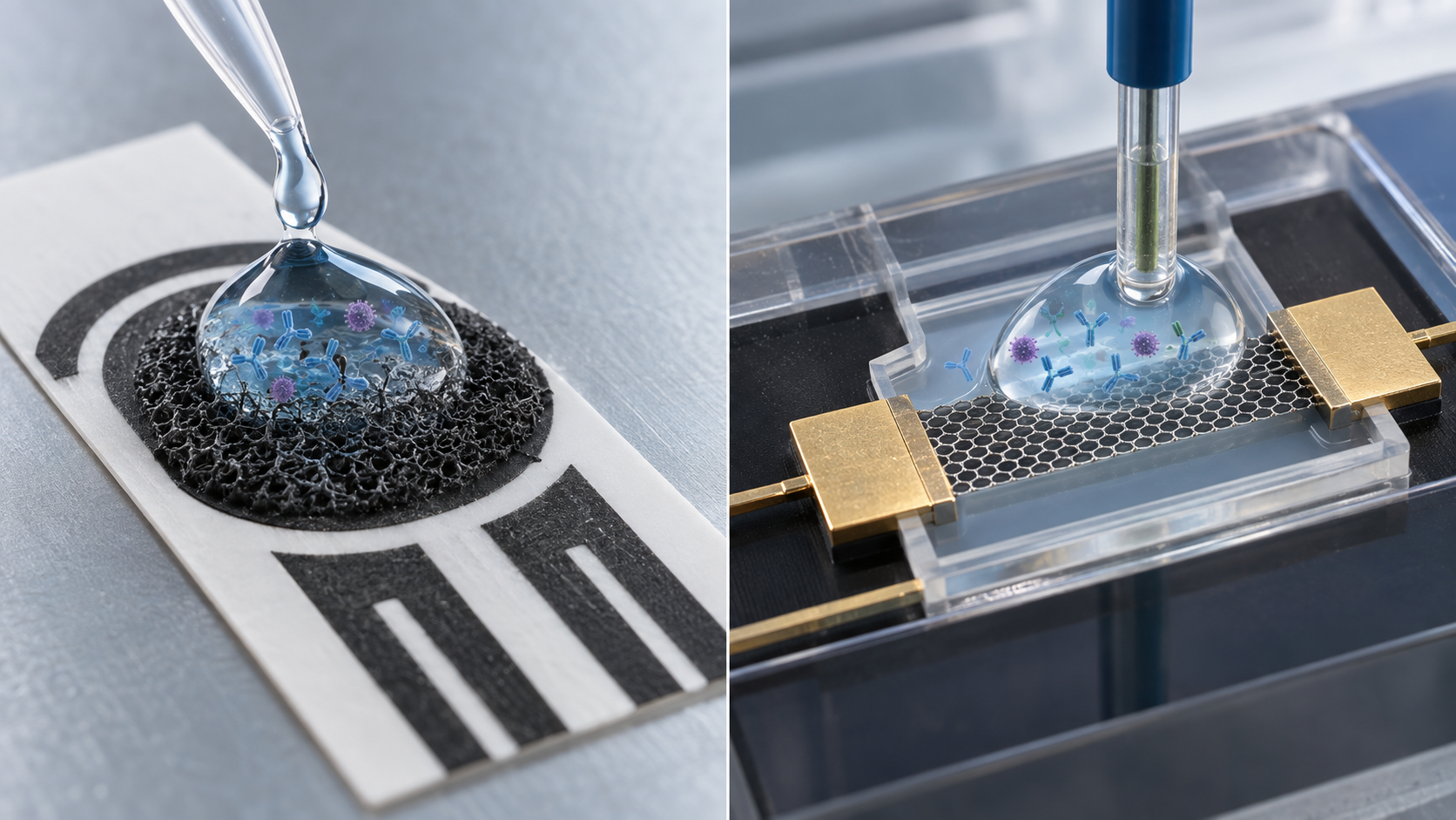Conceptual illustration of graphene and carbon nanotubes