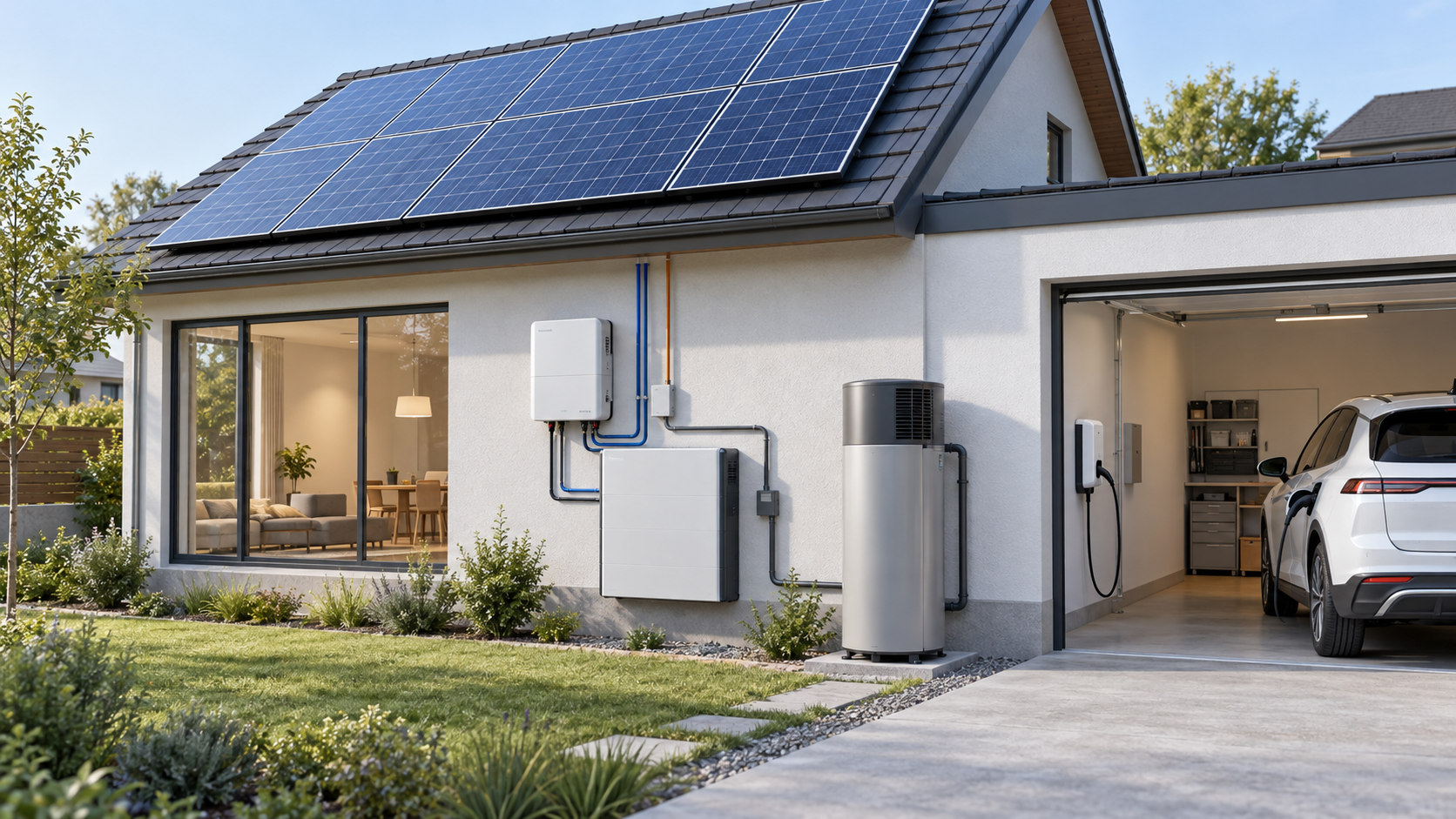 Rooftop solar, a home battery, an EV and a water heater are examples of distributed resources