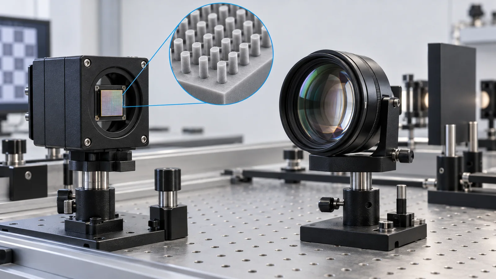 Small surface structures can control light