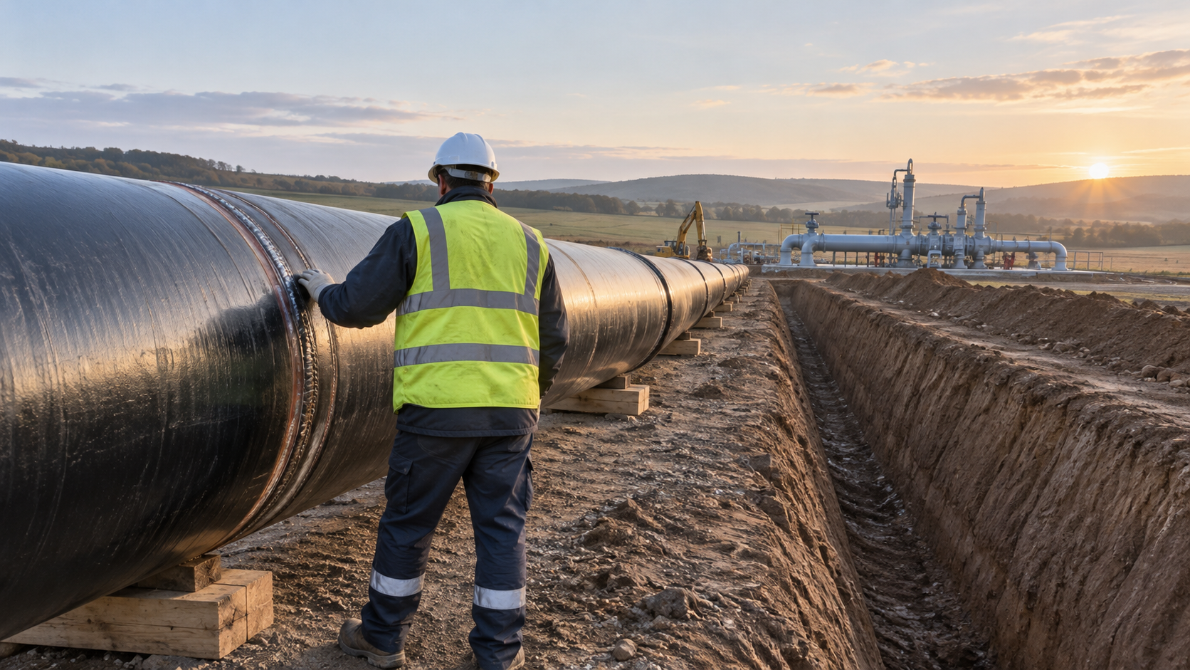 Conceptual hero image for Hydrogen Pipelines and Hydrogen Embrittlement