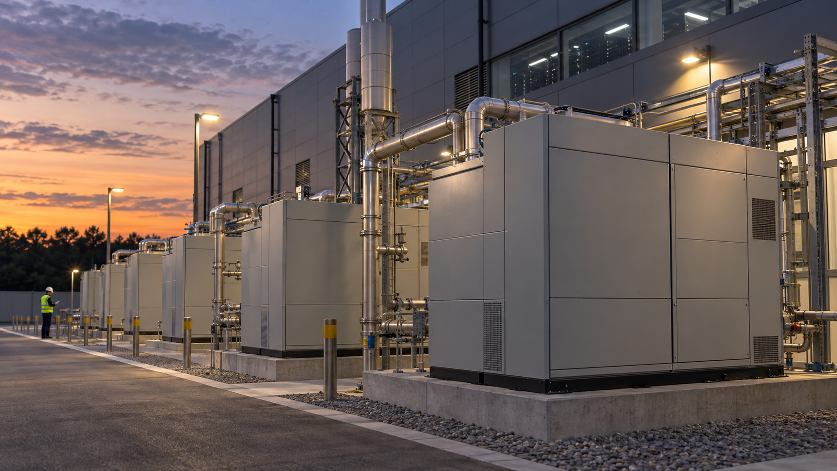 Conceptual hero image for Solid Oxide Fuel Cells (SOFC)