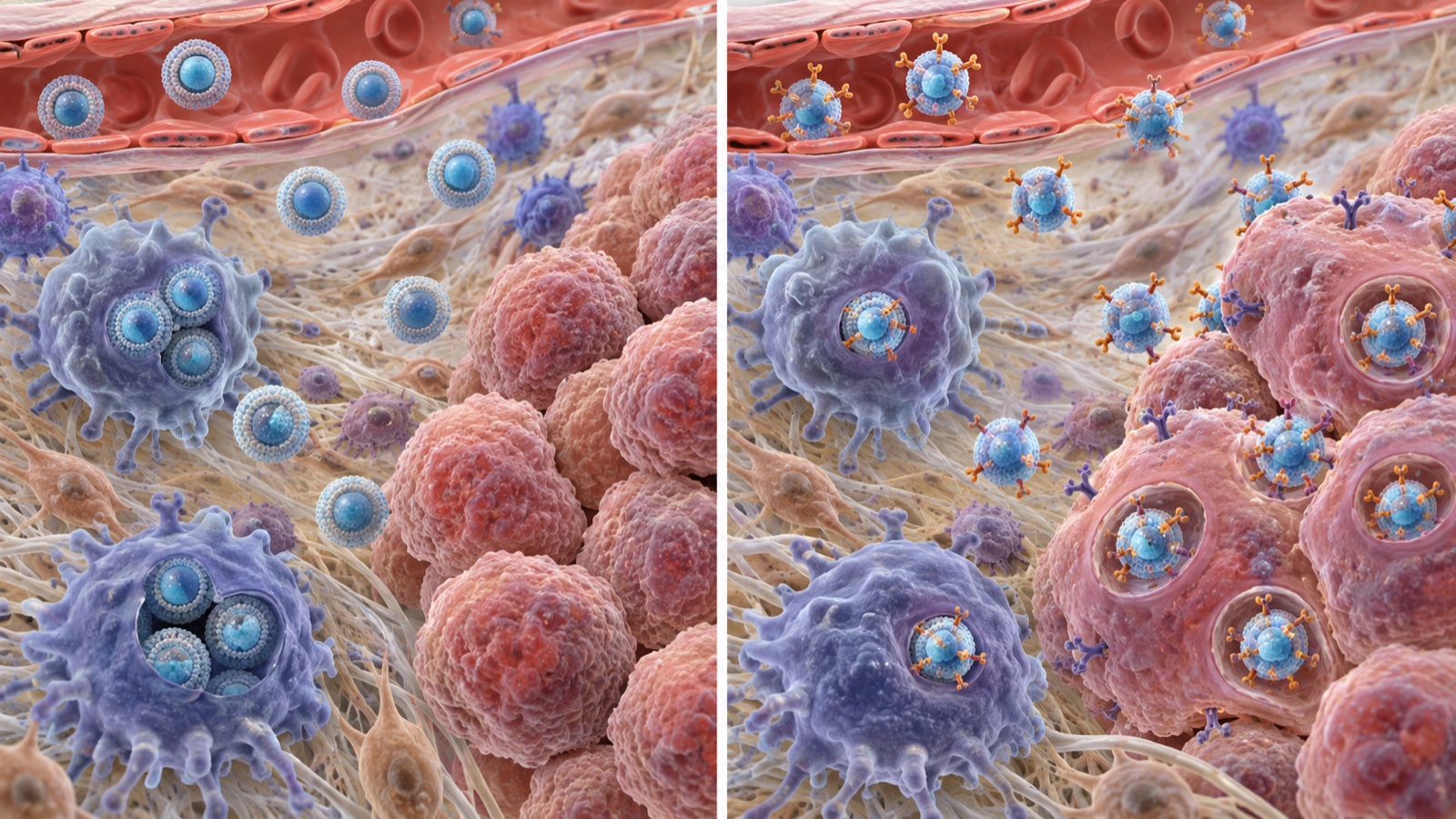 ImageGen educational illustration of targeted drug delivery to tissue (figure 4)