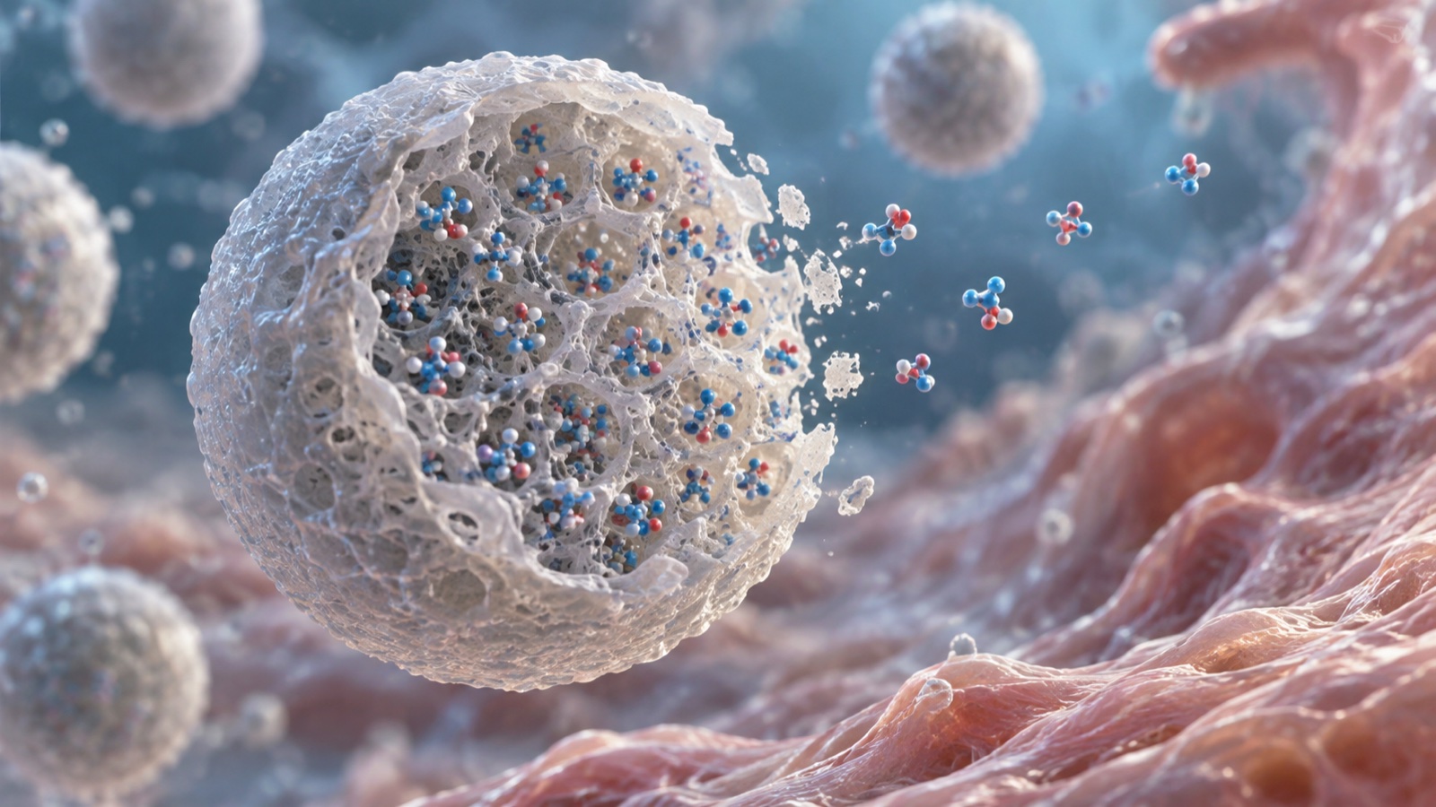 ImageGen educational illustration of targeted drug delivery to tissue (figure 5)