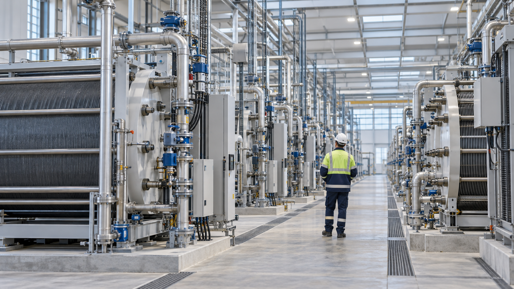 Conceptual hero image for thyssenkrupp nucera